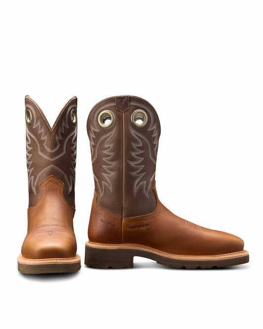 LongHaul Waterproof Square Composite Toe Work Boot | Tecovas Men
