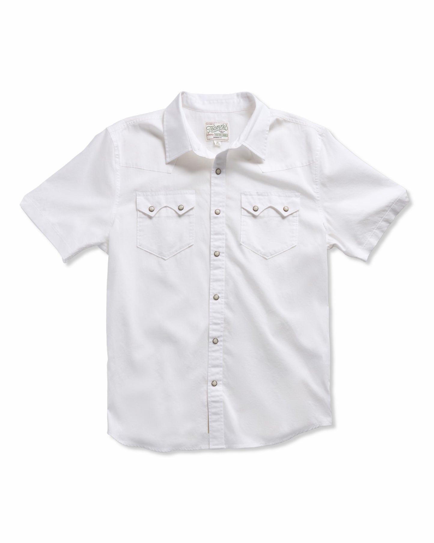 Men's Vintage Weight Short Sleeve Pearl Snap | Tecovas Men