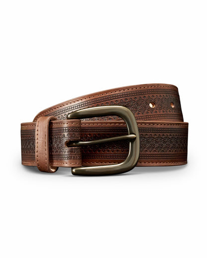 Men's Embossed Belt | Tecovas Men