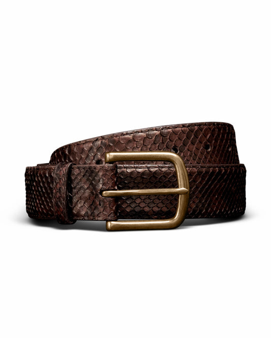 Men's Python Belt | Tecovas Men