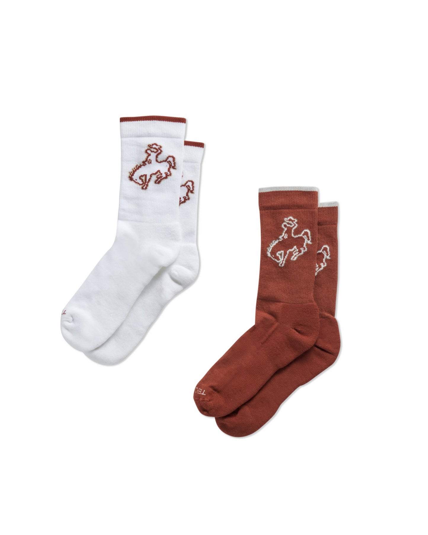 Buckin Bronc Crew Socks (2-Pack) | Tecovas Men|Women