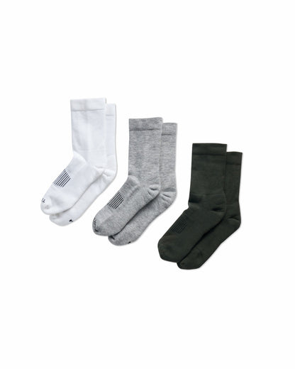 White/Green/Light Gray,S