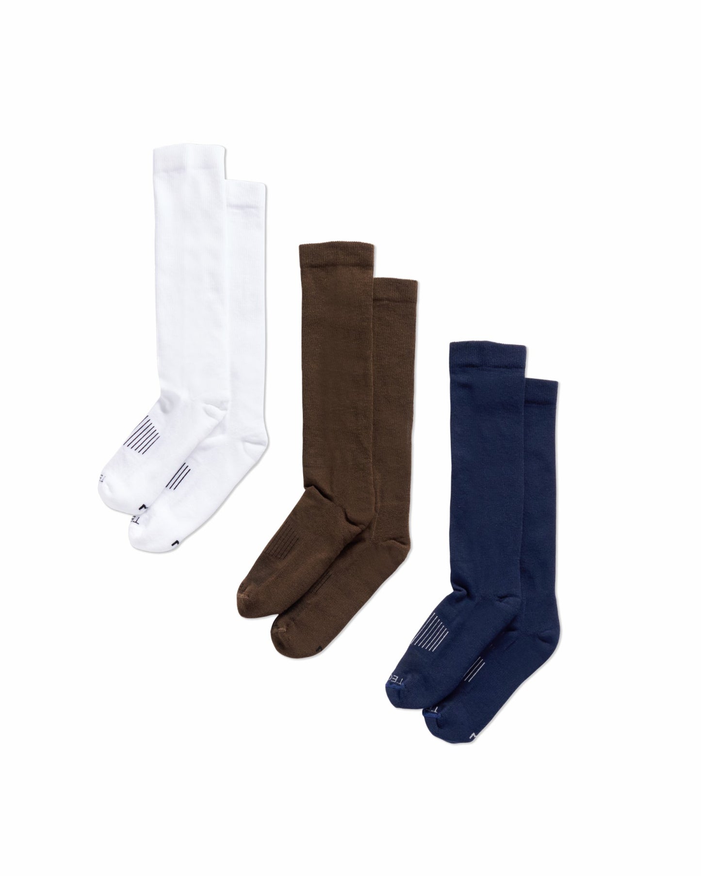 Navy/Brown/White,S