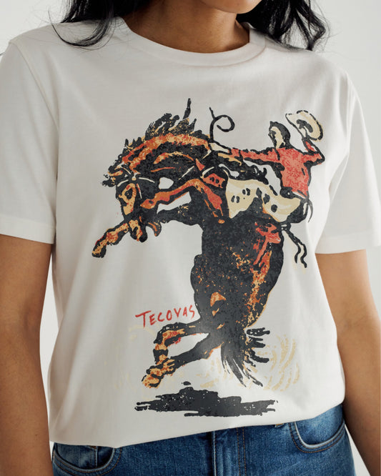 Women's Bucking Bronco Tee | Tecovas Women