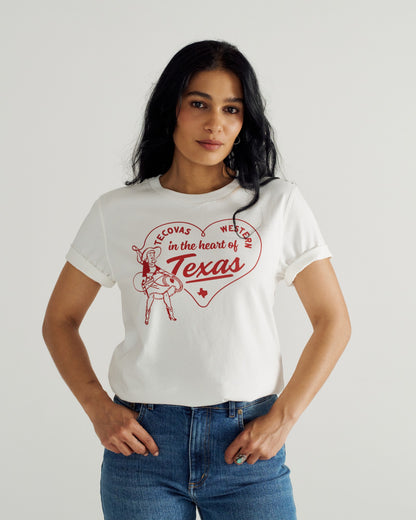 Women's Heart of Texas Tee | Tecovas Women
