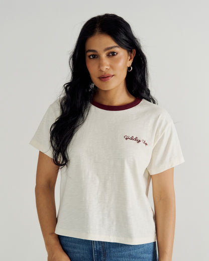 Women's Vintage Ringer Tee | Tecovas Women