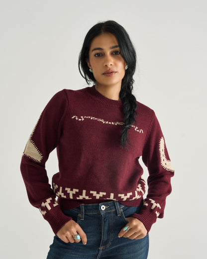Burgundy,XS