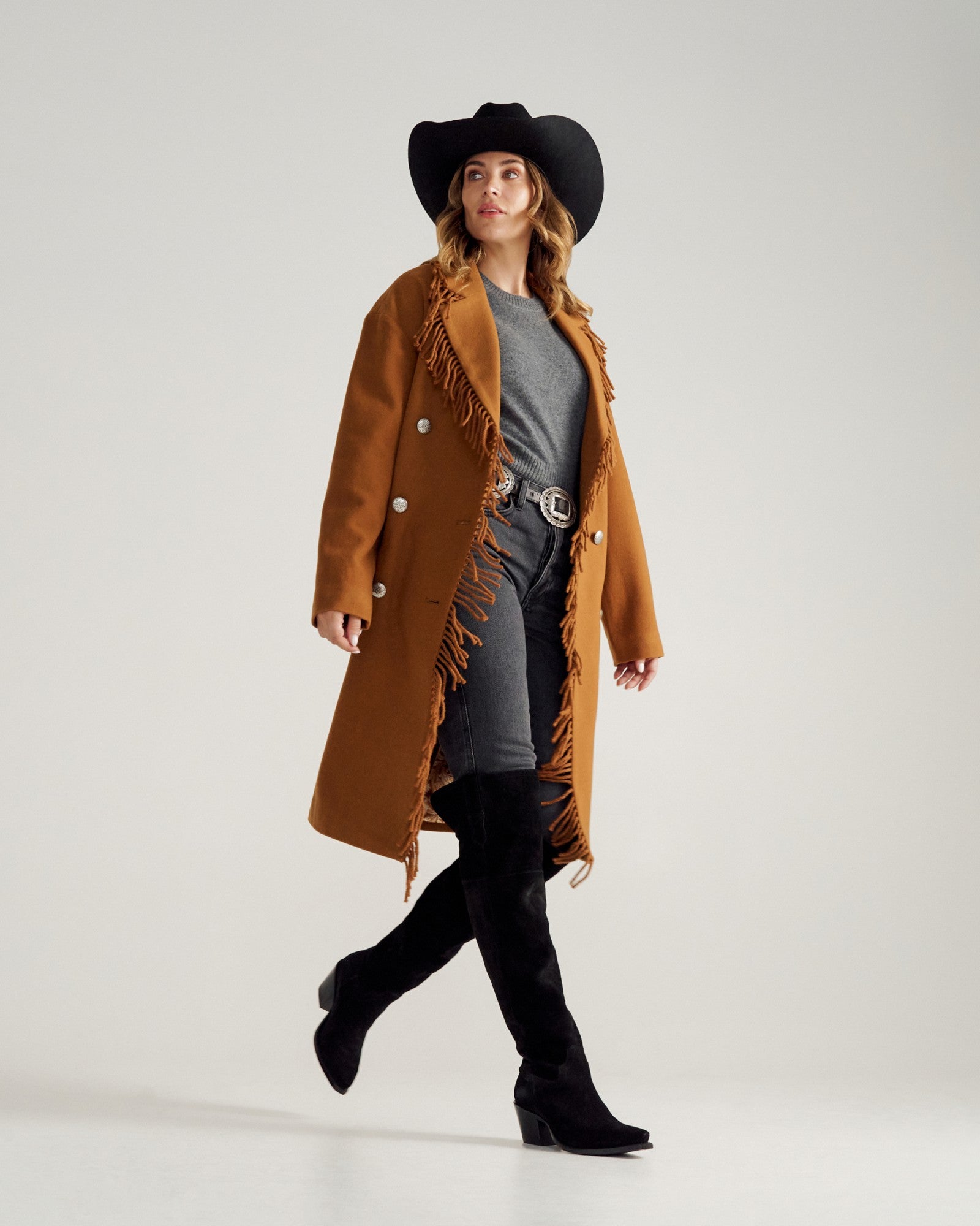 Women's Western Fringe Coat | Tecovas Women