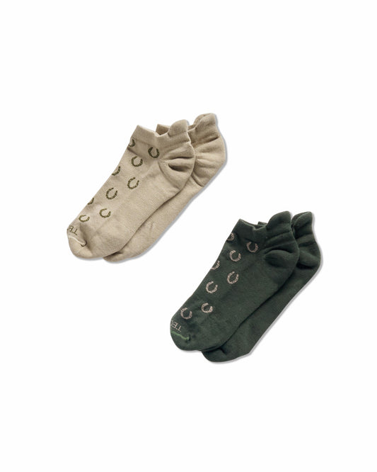 Horseshoe Ankle Sock (2-Pack) | Tecovas Women
