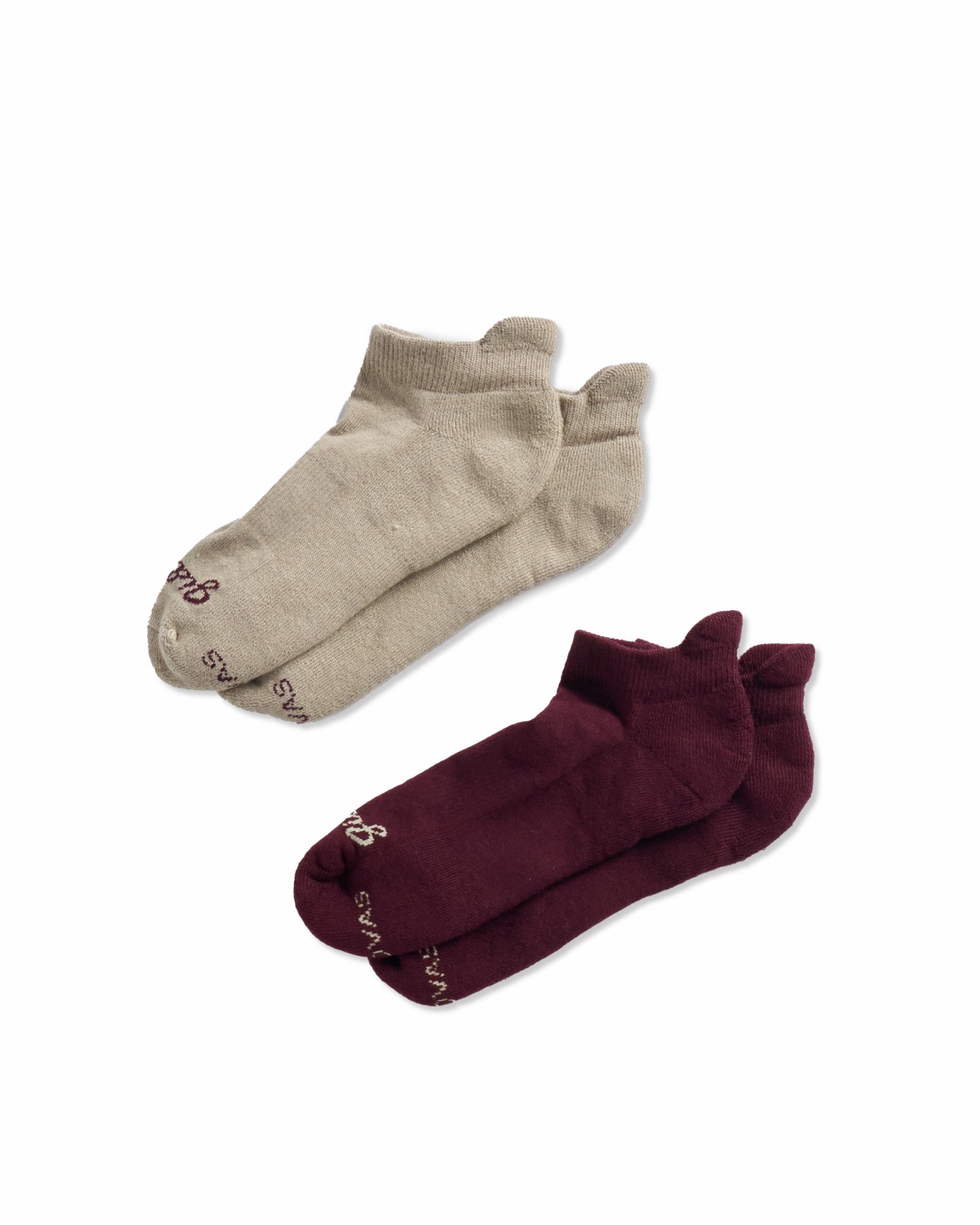 Cream/Burgundy,OS