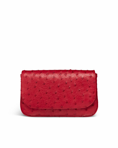 Ostrich Shoulder Bag | Tecovas Women